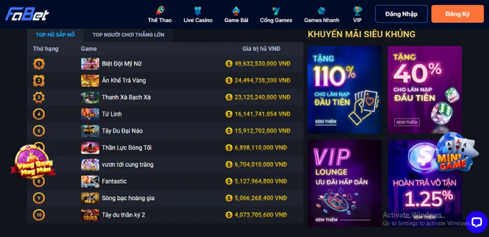 Thưởng chào mừng thành viên mới shbet1